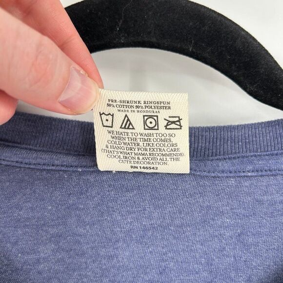 Jadelynn Brooke We're Shopping Local Long Sleeve V Neck Shirt Size Small - Picture 4 of 7